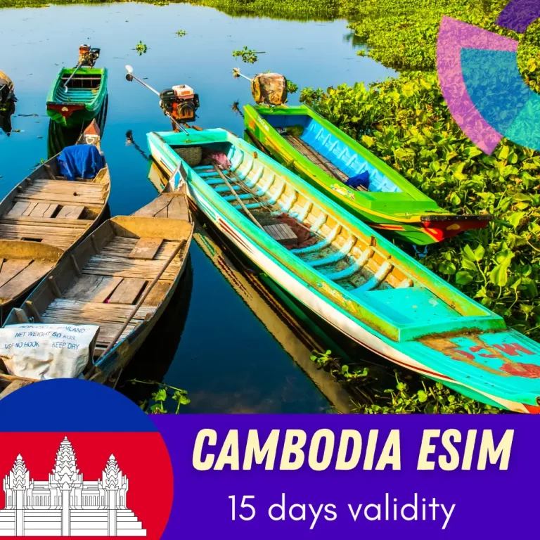 Cambodia eSIM 15 days