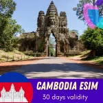 Cambodia eSIM 30 Days