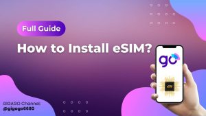 How to install Cambodia eSIM