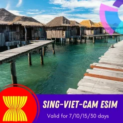 Singapore Vietnam Cambodia esim