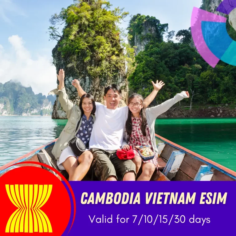 Cambodia Vietnam eSIM
