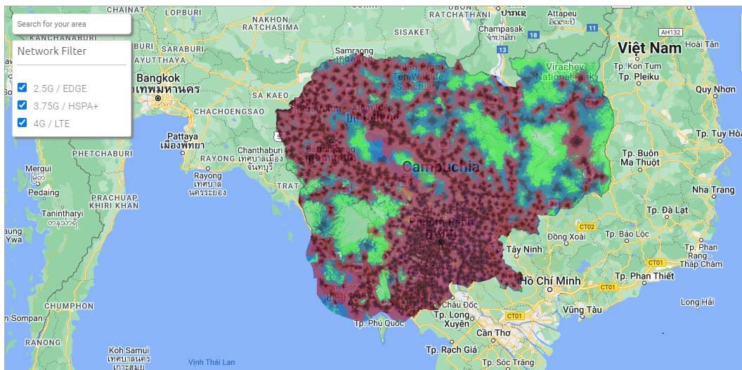 Smart Coverage Map