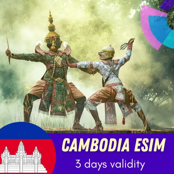 Cambodia eSIM 3 days